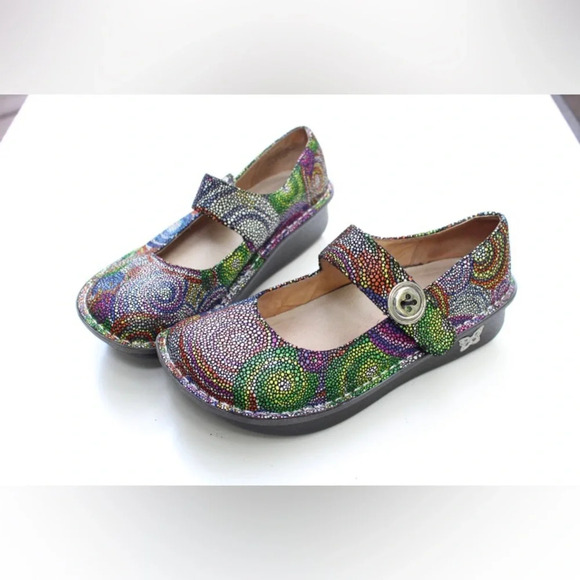 Alegria Paloma Bullseye Mary Janes - Picture 2 of 13